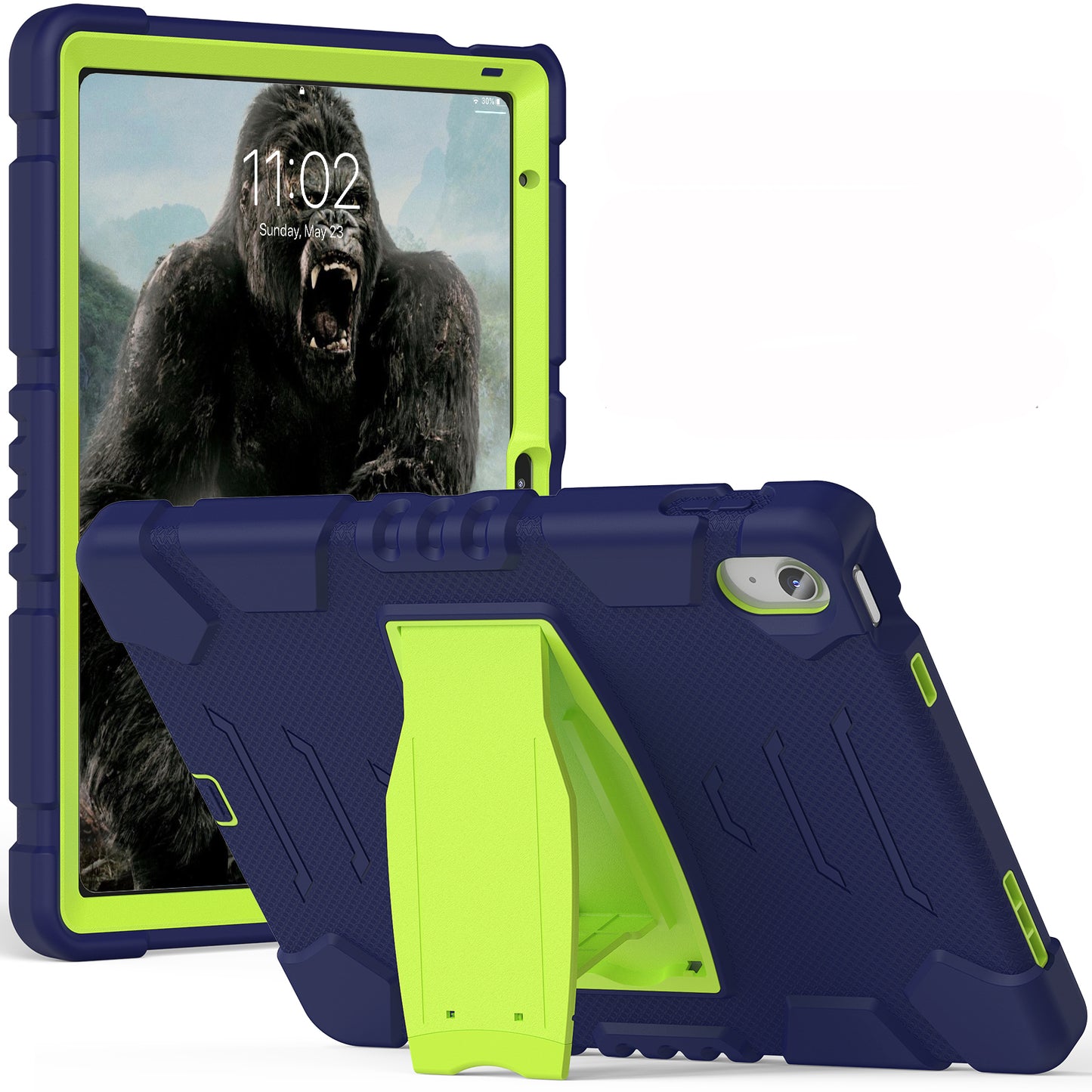 Gorilla King Kong Apple iPad 10 Case Stand Triple Protection