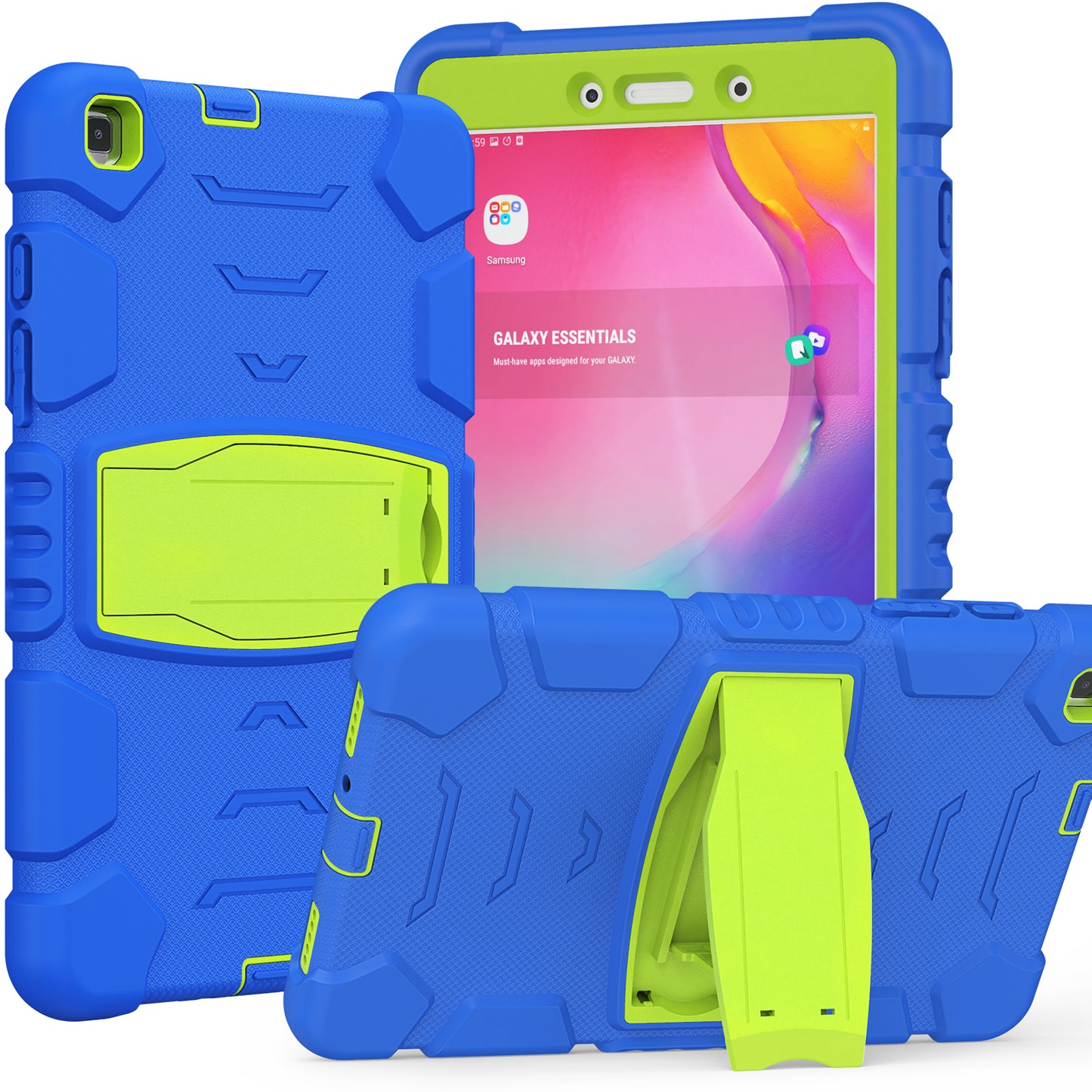 Gorilla King Kong Galaxy Tab A 8.0 (2019) Case Stand Triple Protection