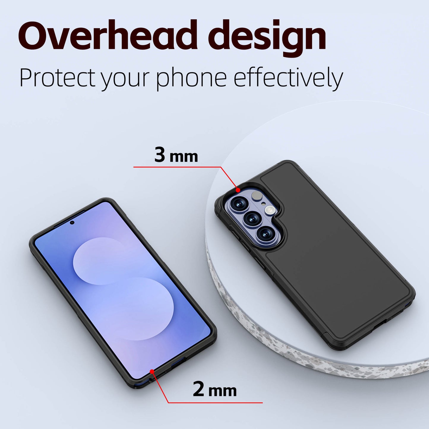 Ultramarine Technology Box Military-Grade Heavy Duty Shockproof Phone Case | Armor Protection - Galaxy S26 Ultra