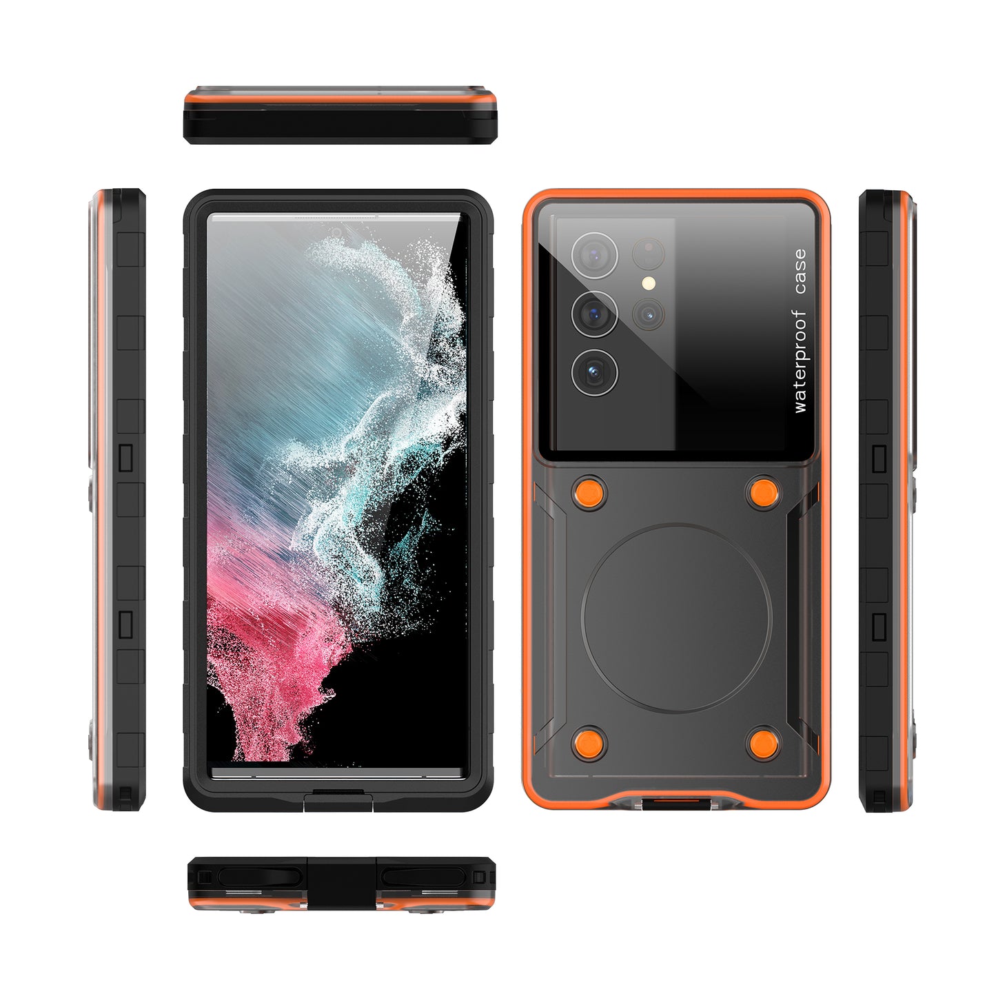 Box Simple Waterproof Samsung Galaxy A03s Case Diving 3 Meters