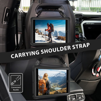 Boeing Handrail iPad 8 Case Heavy Duty Shoulder Strap