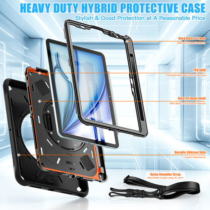 Boeing Handrail iPad Air 5 Case Heavy Duty Shoulder Strap