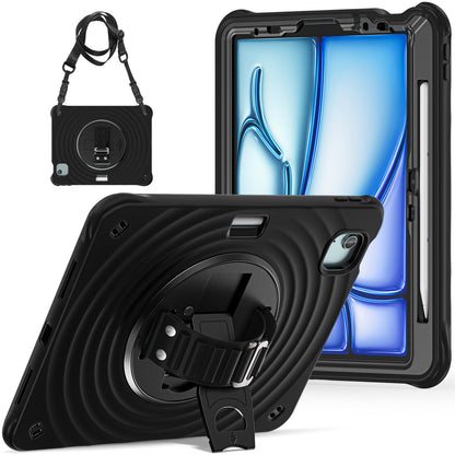 Boeing Handrail iPad Air 5 Case Heavy Duty Shoulder Strap