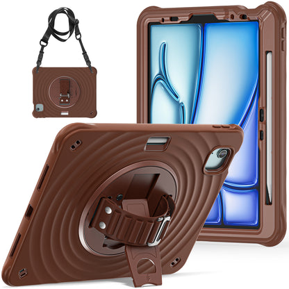 Boeing Handrail iPad Air 5 Case Heavy Duty Shoulder Strap