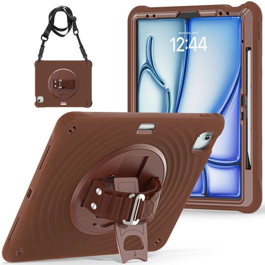 Boeing Handrail iPad Pro 12.9 2020 Case Heavy Duty Shoulder Strap