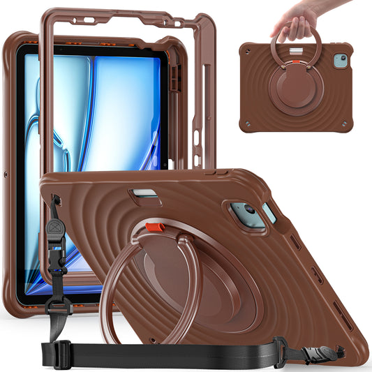 Boeing Hook iPad Air 5 Case 360 Rotating Shoulder Strap