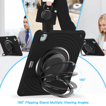 Boeing Hook iPad Pro 12.9 2018 Case 360 Rotating Shoulder Strap