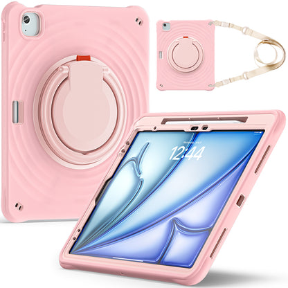 Boeing Hook iPad Pro 12.9 2018 Case 360 Rotating Shoulder Strap