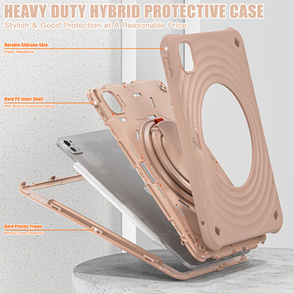 Boeing Hook iPad Pro 11 2024 Case 360 Rotating Shoulder Strap