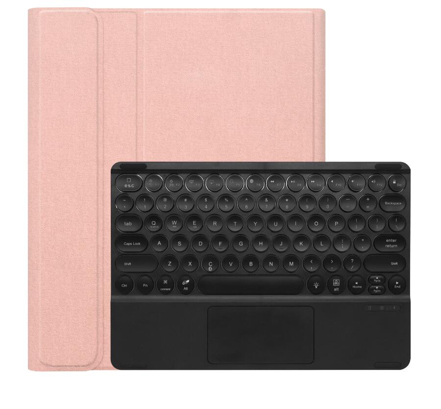 Circle Backlit Touchpad Keyboard iPad Air 13 (2024) Case 2 in 1 Cloth