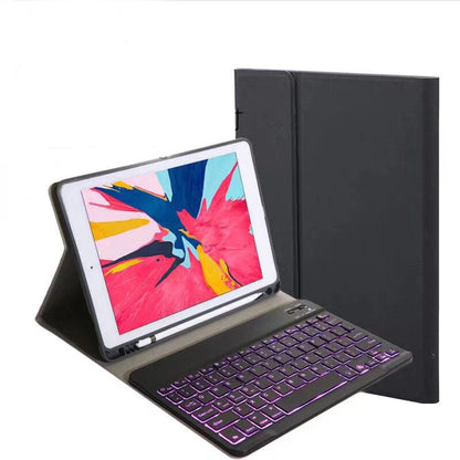 Cloth Kickstand Backlit Keyboard Apple iPad 7 Case Detachable