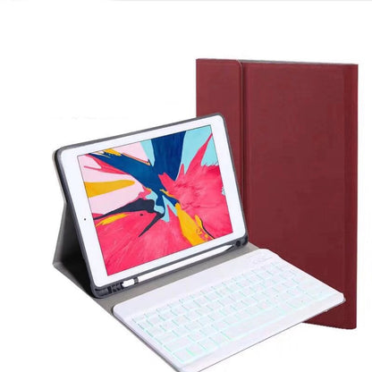 Cloth Kickstand Backlit Keyboard Apple iPad 5 Case Detachable