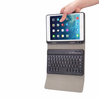 Cloth Kickstand Backlit Keyboard Apple iPad 5 Case Detachable