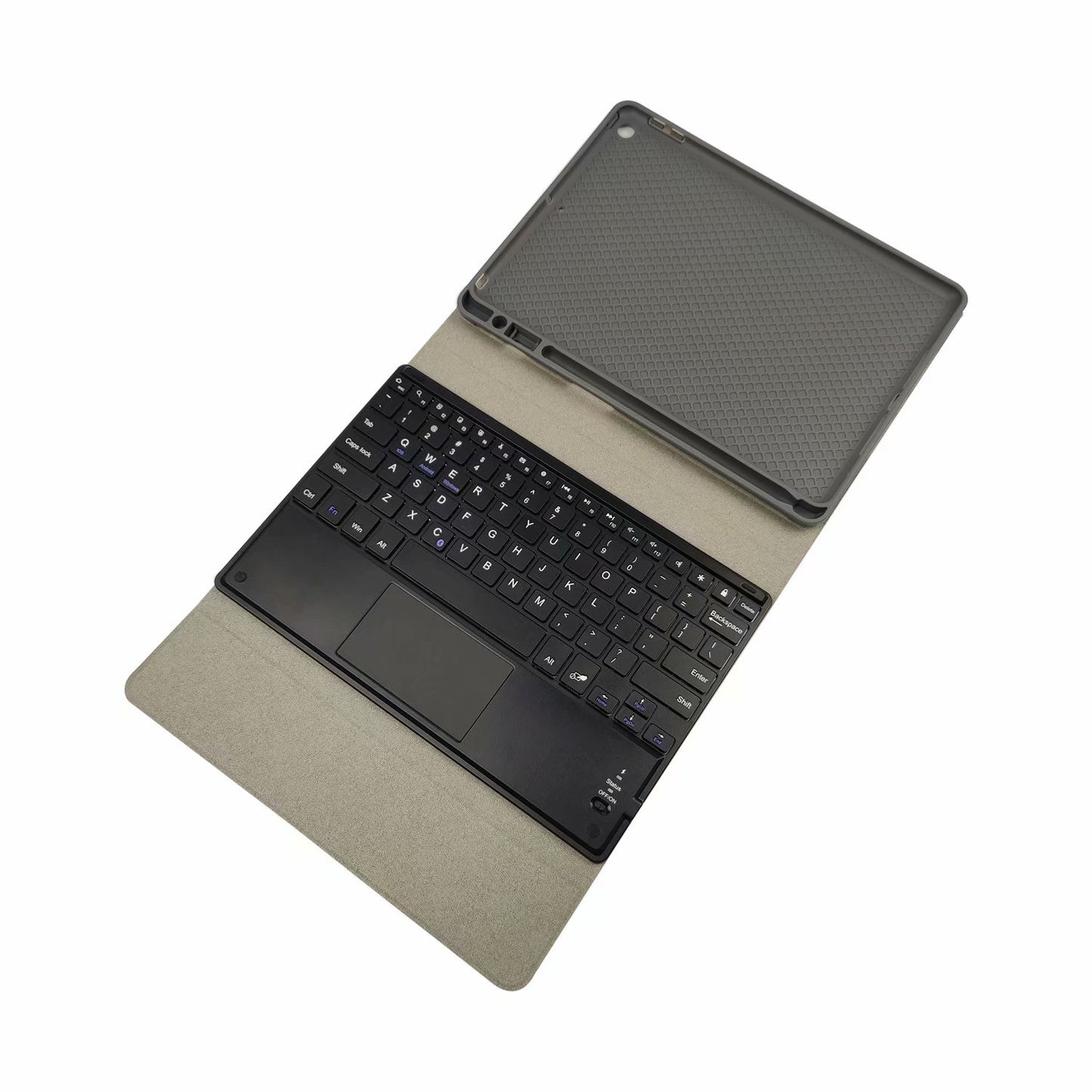 Detachable Touchpad Keyboard Apple iPad Mini 4 Case Cloth Fold Stand