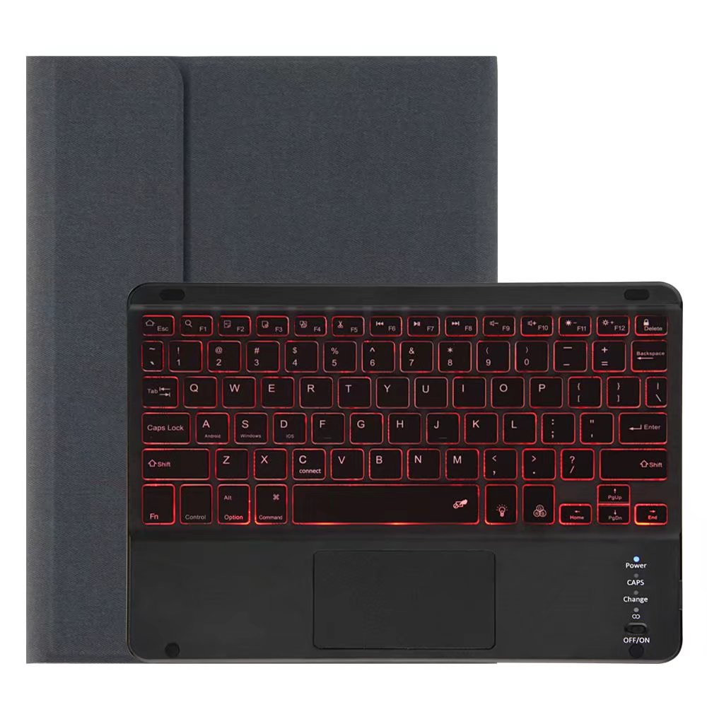 Backlit Touchpad Keyboard Apple iPad Pro 12.9 (2022) Case 2 in 1 Combo