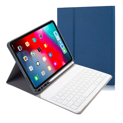 Cloth Detachable Keyboard Apple iPad 7 Case Book Foldable Stand