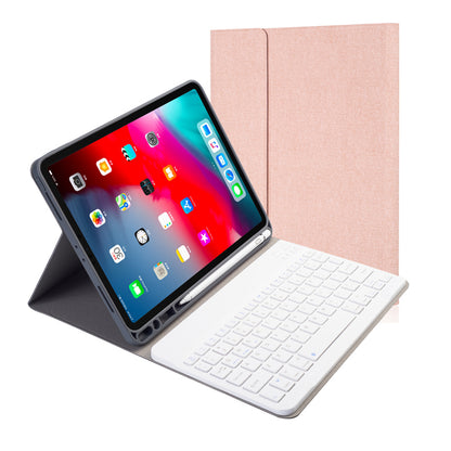 Cloth Detachable Keyboard Apple iPad 9 Case Book Foldable Stand