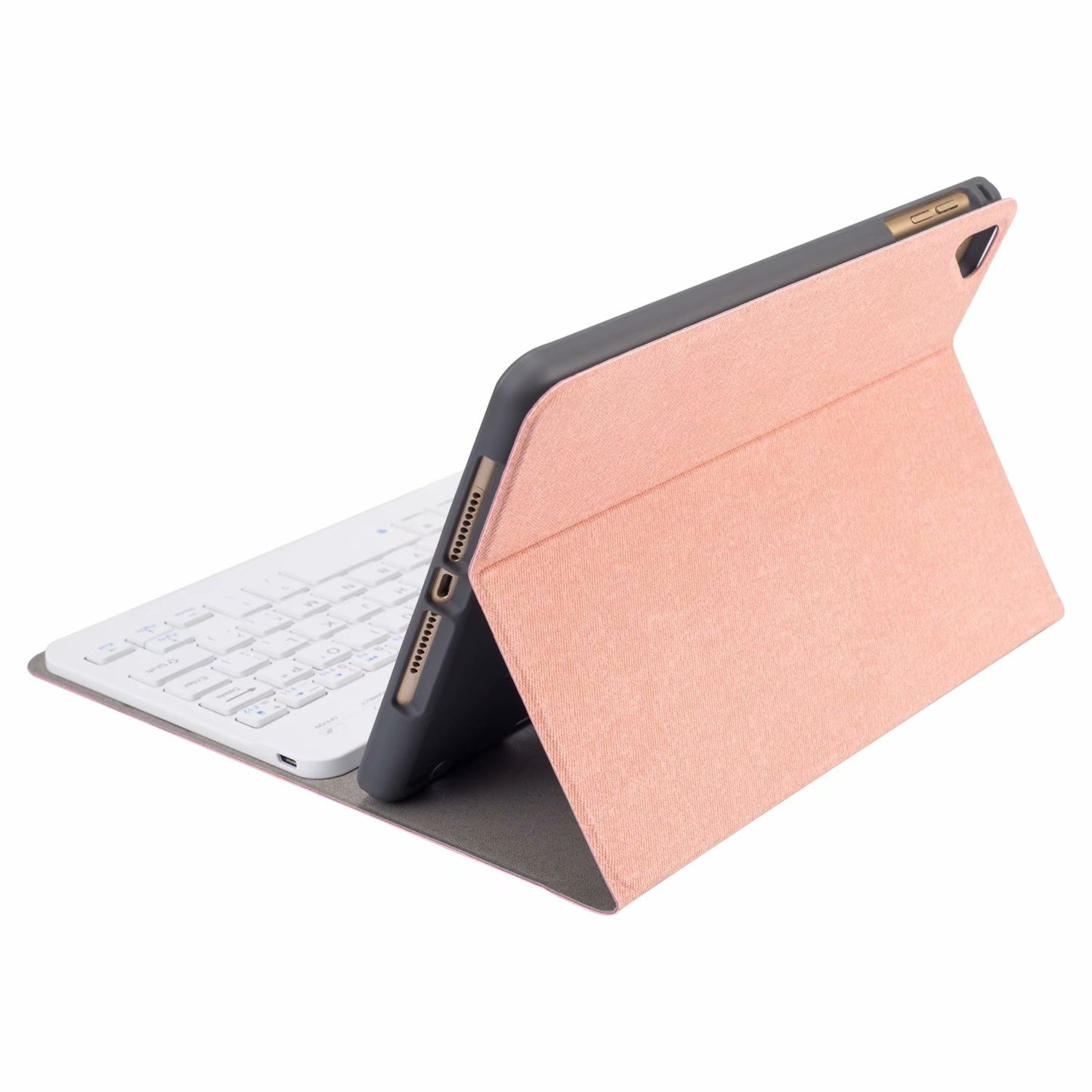 Cloth Detachable Keyboard Apple iPad Mini 4 Case Book Foldable Stand