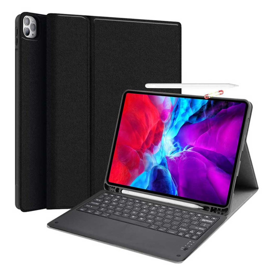 Cloth Detachable Keyboard Apple iPad Pro 11 (2018) Case Book Foldable