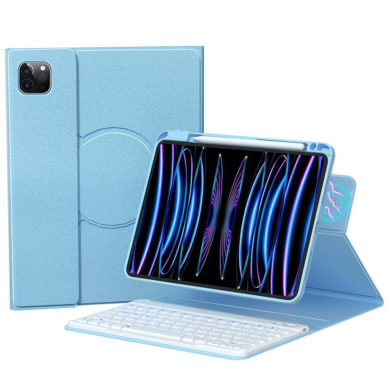 Cloth Rotating Stand Keyboard Apple iPad Pro 11 (2018) Case Slim