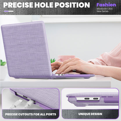 Stylish Fabric MacBook Pro 13.3 A2159 Case with Kickstand