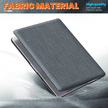 Stylish Fabric MacBook Pro 16.2 A2485 M1 Pro Case with Kickstand