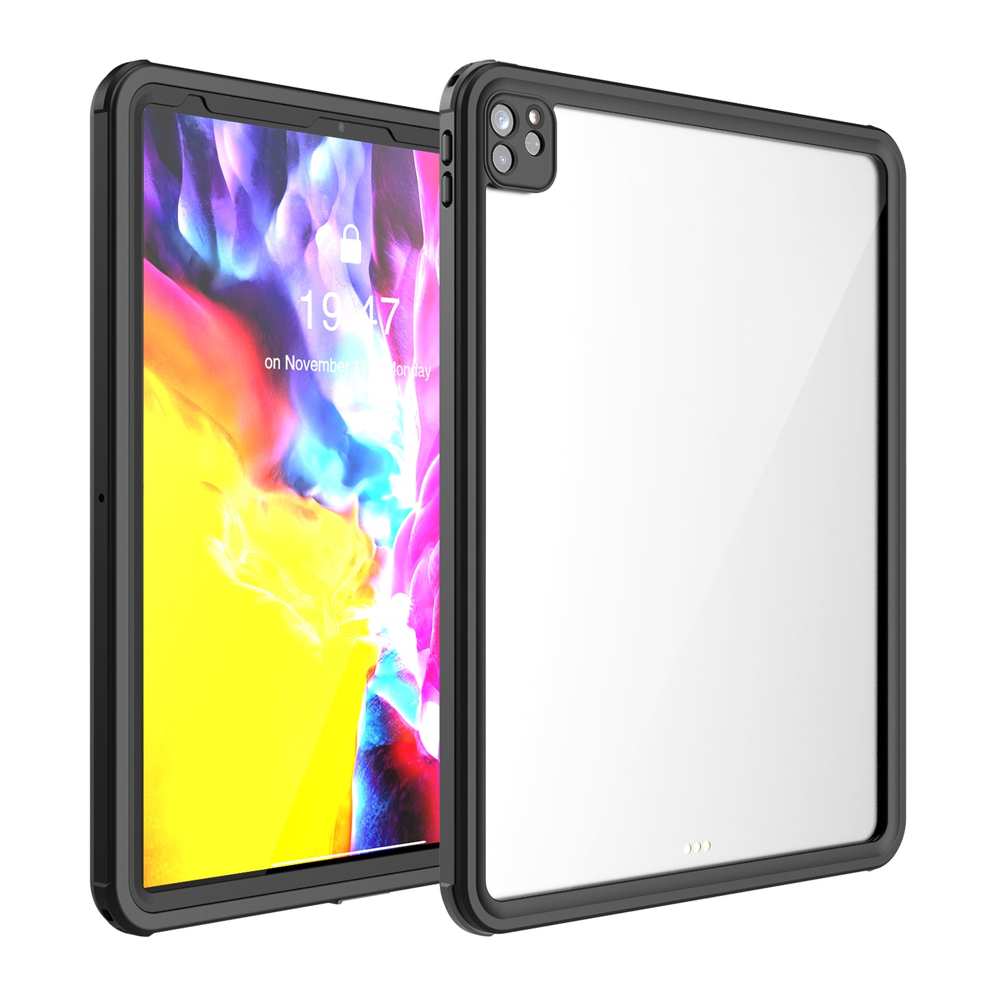 Visible Grace Transparent Waterproof iPad Pro 12.9 2020 Case