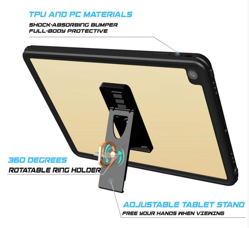 Visible Grace Transparent Waterproof iPad Pro 9.7 Case