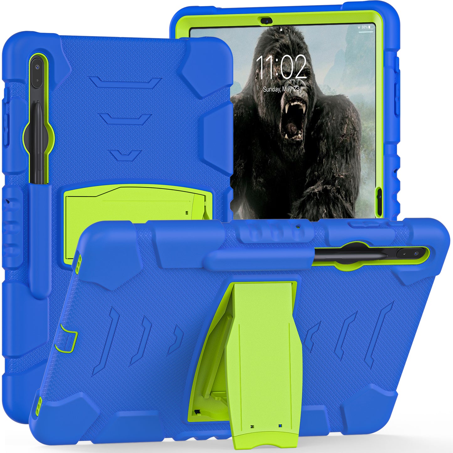 Gorilla King Kong Galaxy Tab S7 FE Case Stand Triple Protection