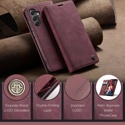 Book Classical Retro Leather Samsung Galaxy A24 Case Slim Wallet