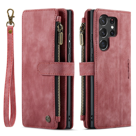 CaseMe Handbag Galaxy S23 Ultra Case Wallet Stand