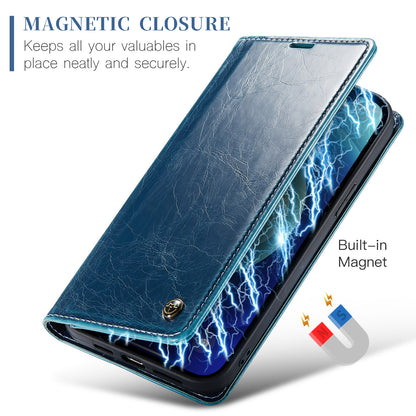 Luxury Retro Leather Apple iPhone 12 Mini Case Sturdy Shiny Flip Stand