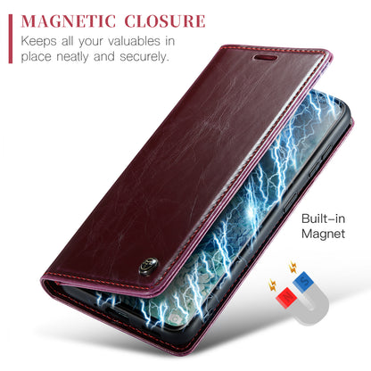 Luxury Retro Leather Samsung Galaxy S20 Case Sturdy Shiny Flip Stand