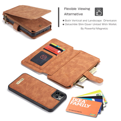 Multi-function Card Holder Retro Leather Apple iPhone 11 Pro Case