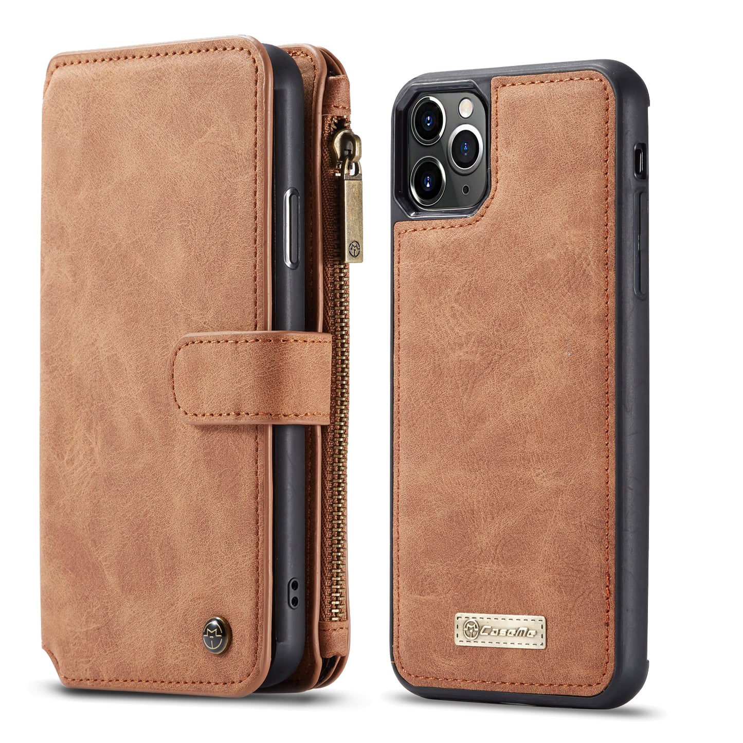 Multi-function Card Holder Retro Leather Apple iPhone 11 Pro Case