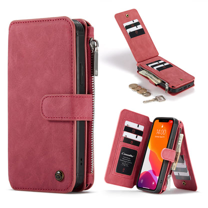 Multi-function Card Holder Retro Leather Apple iPhone 12 Mini Case