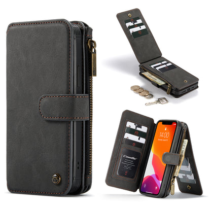 Multi-function Card Holder Retro Leather Apple iPhone 12 Pro Case