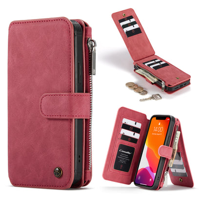 Multi-function Card Holder Retro Leather Apple iPhone 12 Pro Case