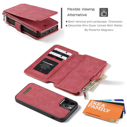 Multi-function Card Holder Retro Leather Apple iPhone 12 Pro Case