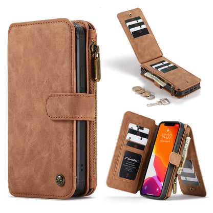 Multi-function Card Holder Retro Leather Apple iPhone 12 Pro Case