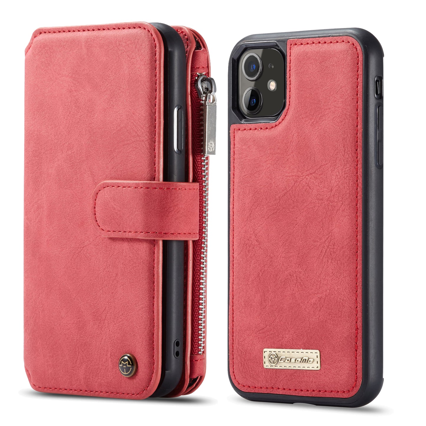 Multi-function Card Holder Retro Leather Apple iPhone 11 Case