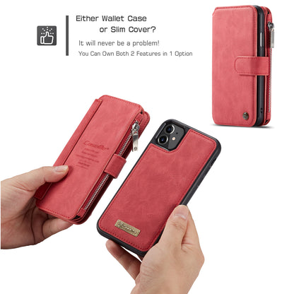 Multi-function Card Holder Retro Leather Apple iPhone 11 Case