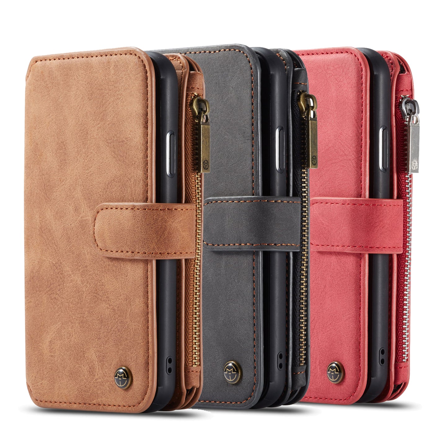 Multi-function Card Holder Retro Leather Apple iPhone 11 Case