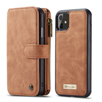 Multi-function Card Holder Retro Leather Apple iPhone 11 Case