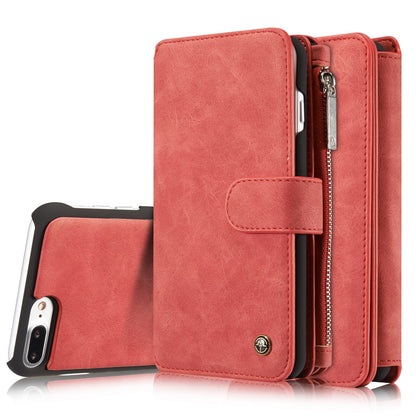 Multi-function Card Holder Retro Leather Apple iPhone 8 Plus Case