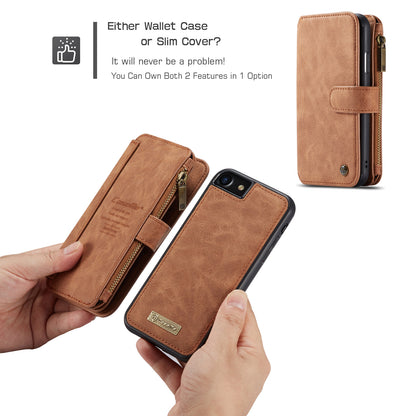 Multi-function Card Holder Retro Leather Apple iPhone 8 Case