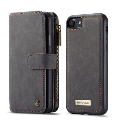 Multi-function Card Holder Retro Leather Apple iPhone 8 Case