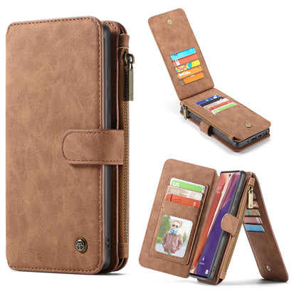 Multi-function Card Holder Retro Leather Galaxy Note20 Ultra Case