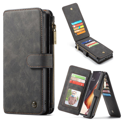 Multi-function Card Holder Retro Leather Galaxy Note20 Ultra Case