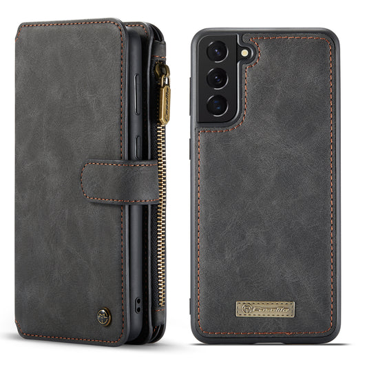 Multi-function Card Holder Retro Leather Samsung Galaxy S21 Case